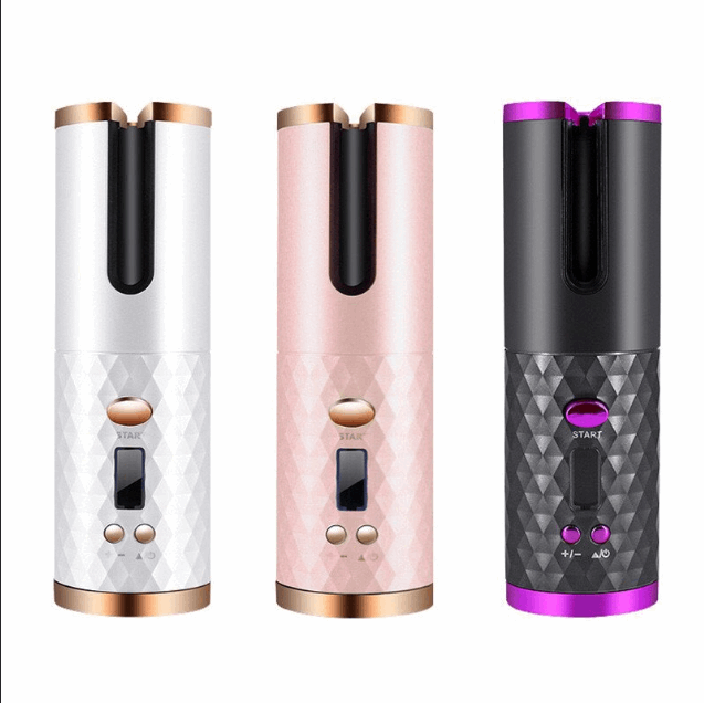 Rizador Automático Inalámbrico — Rizos perfectos con un clic