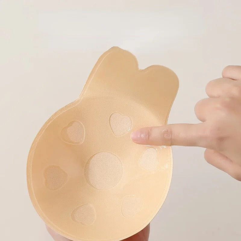 Sujetador Adhesivo de Silicona Push‑Up — Escote bonito sin tirantes