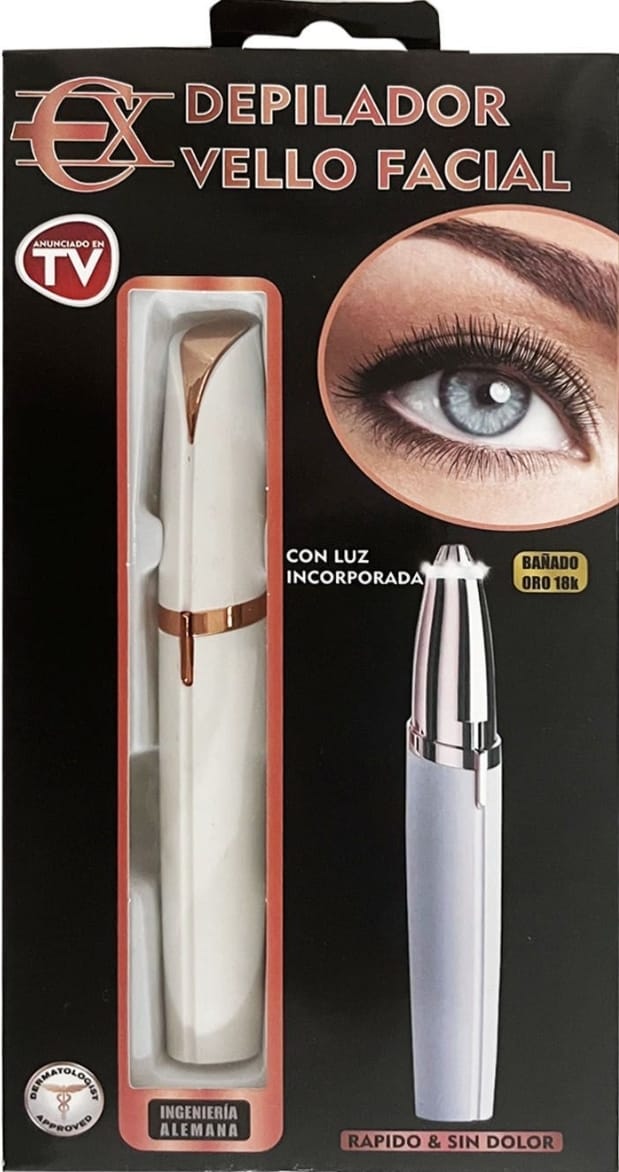 Depiladora Facial con Luz - detalle
